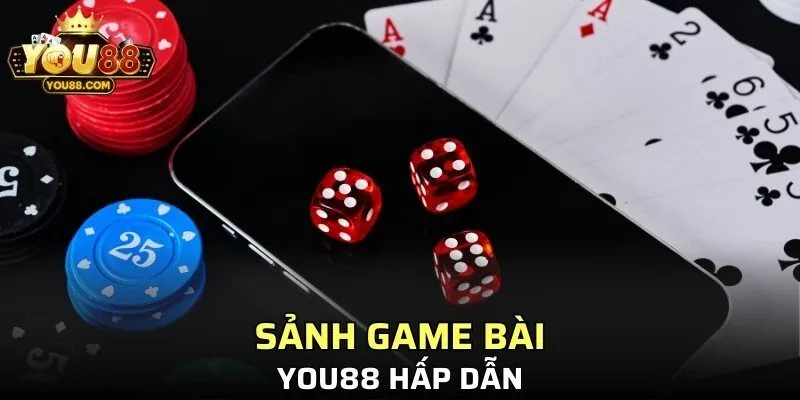 Sảnh game bài YOU88 hấp dẫn